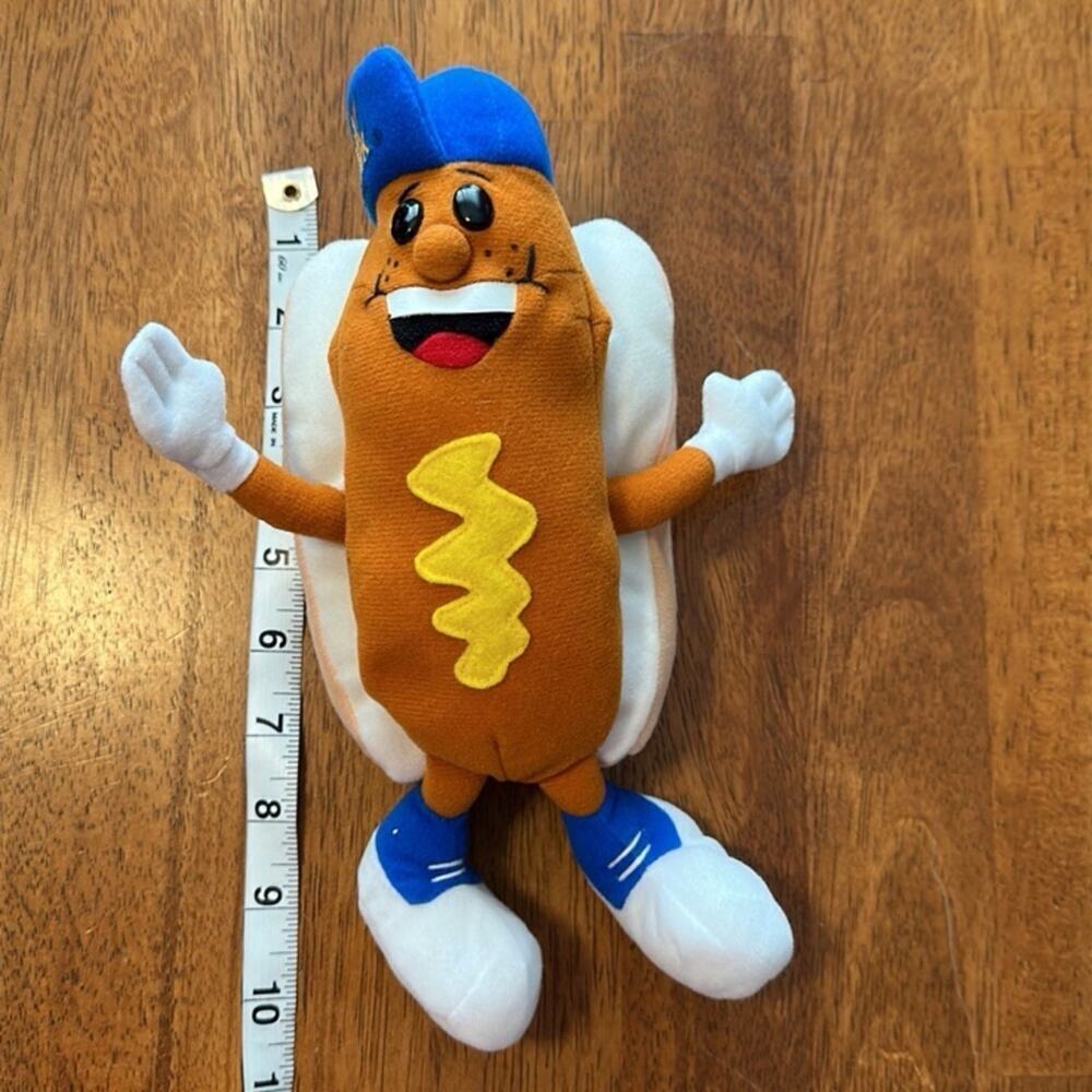 Vintage Ball Park Franks Mascot Plush Advertisement Stadium Giveaway  About 10”